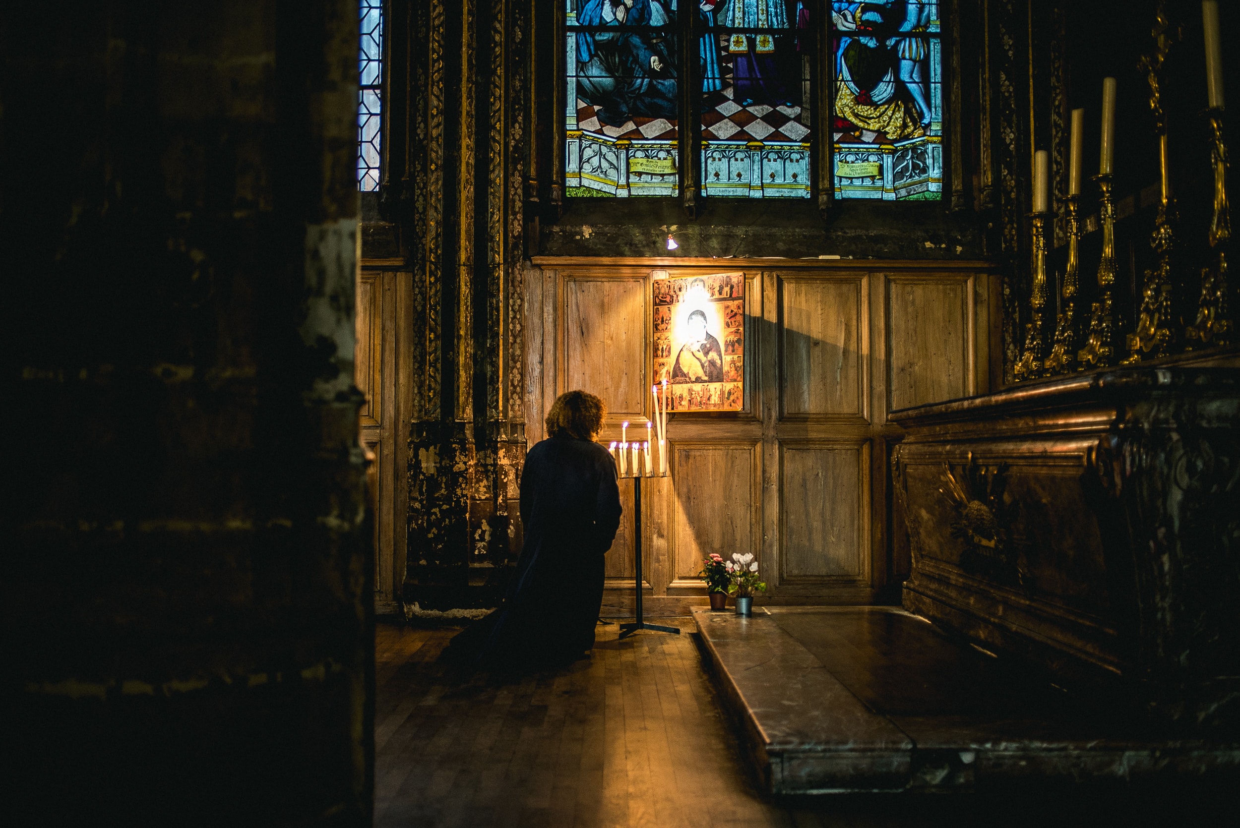 Why pray to saints and angels if we could just talk to Jesus?